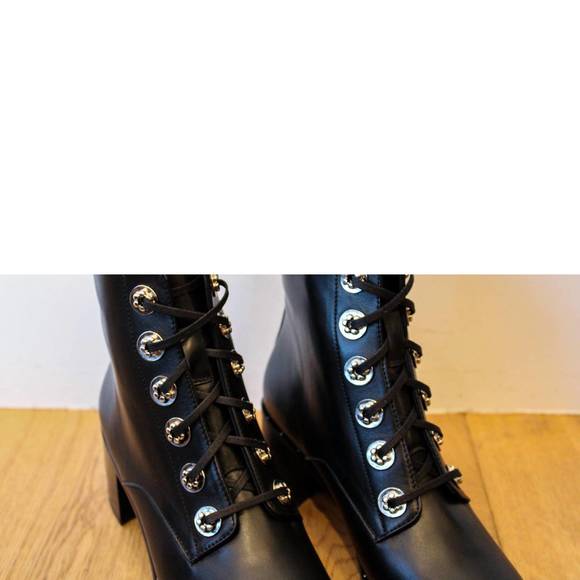 NEW FREDA SALVADOR ace lace up boot in black - Picture 2 of 4